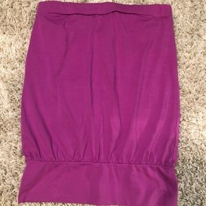 Vintage Victoria’s Secret strapless tube top. Blousson top